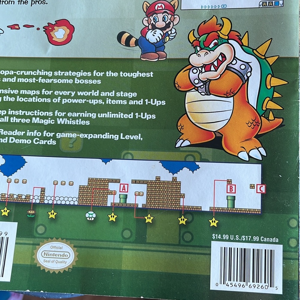 Super Mario 3. Game Boy advance. Official Nintendo players guide. Clean Book- - Picture 6 of 8